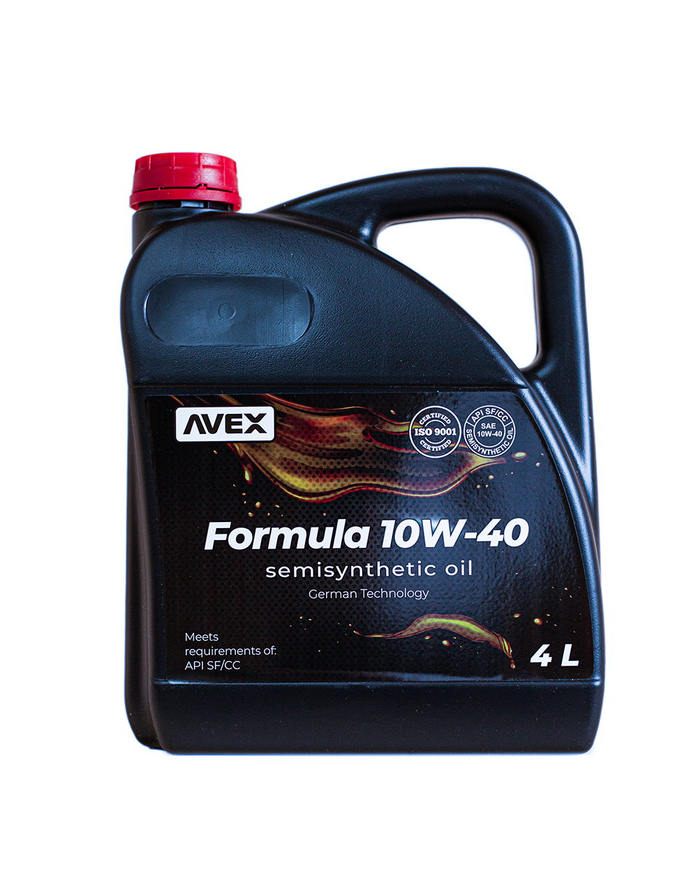 Олива моторна AVEX Formula 10W-40 API SF/CC, 4л